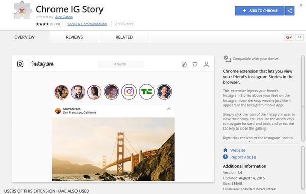 Cara Melihat Instagram Stories Di Browser Google Chrome Gadgetren