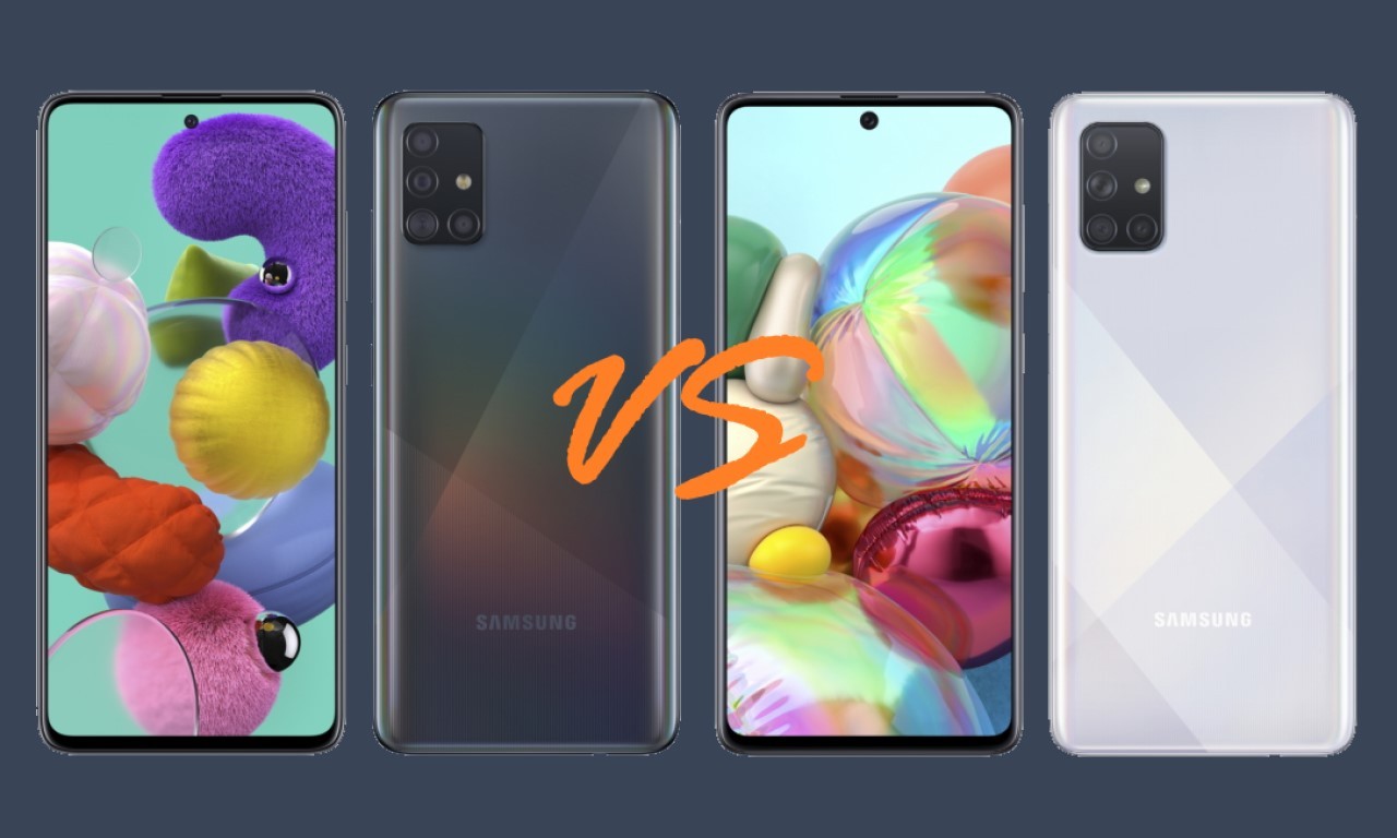 Samsung A51 И A12 Сравнение