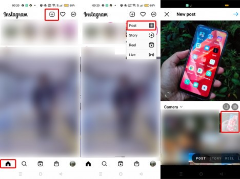 Cara Upload Foto Di Instagram Full Tanpa Terpotong Secara Langsung