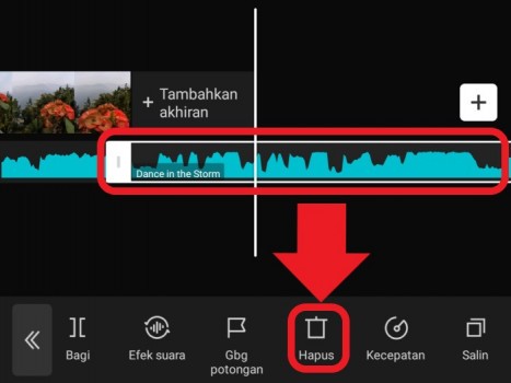 Cara Memotong Lagu Di Capcut Biar Pas Dengan Durasi Video