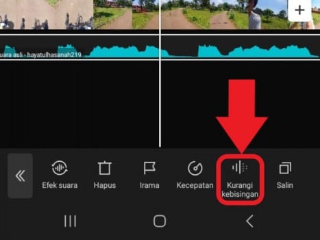 Cara Menghilangkan Suara Bising Video Di Capcut Supaya Suara Jelas