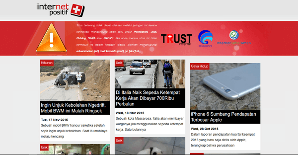 cara menghilangkan internet positif iphone android Header