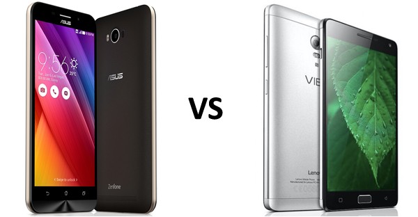 Zenfone Max VS Vibe P1
