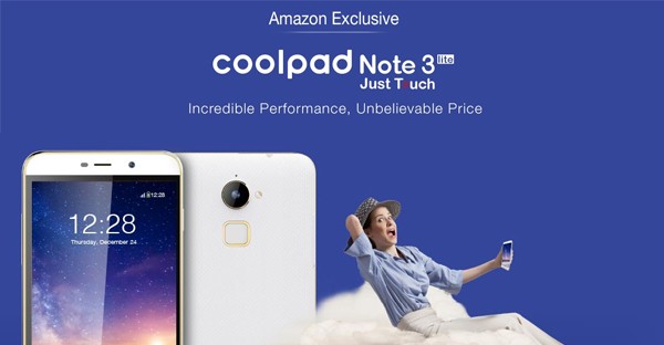 Coolpad Note 3 Lite India