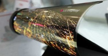 LG OLED Layar Gulung