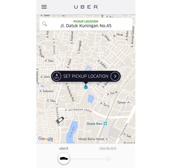Uber Location