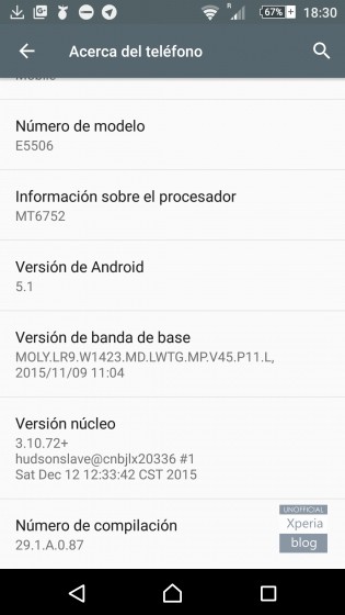 update Android Lollipop Xperia C5 Ultra