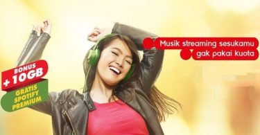 Gambar Indosat ooredoo Freedom Combo Spotify