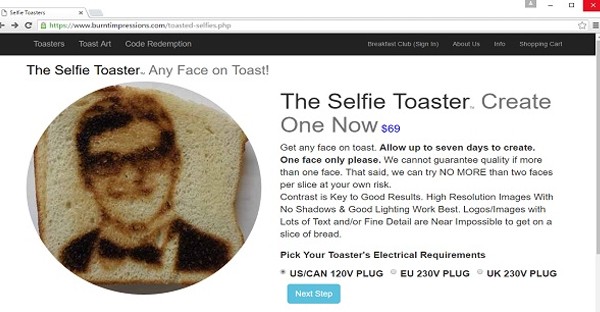 Selfie Toast