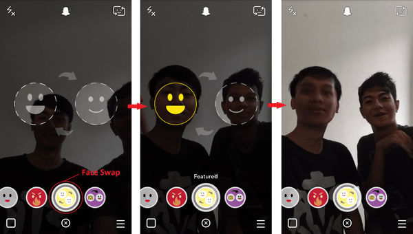 Snapchat Face Swap Result