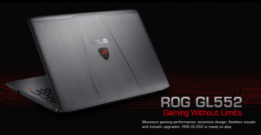 Gambar ASUS ROG GL552VX Header