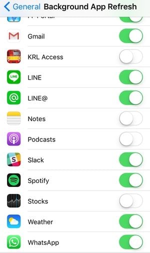 iOS 10 App Background