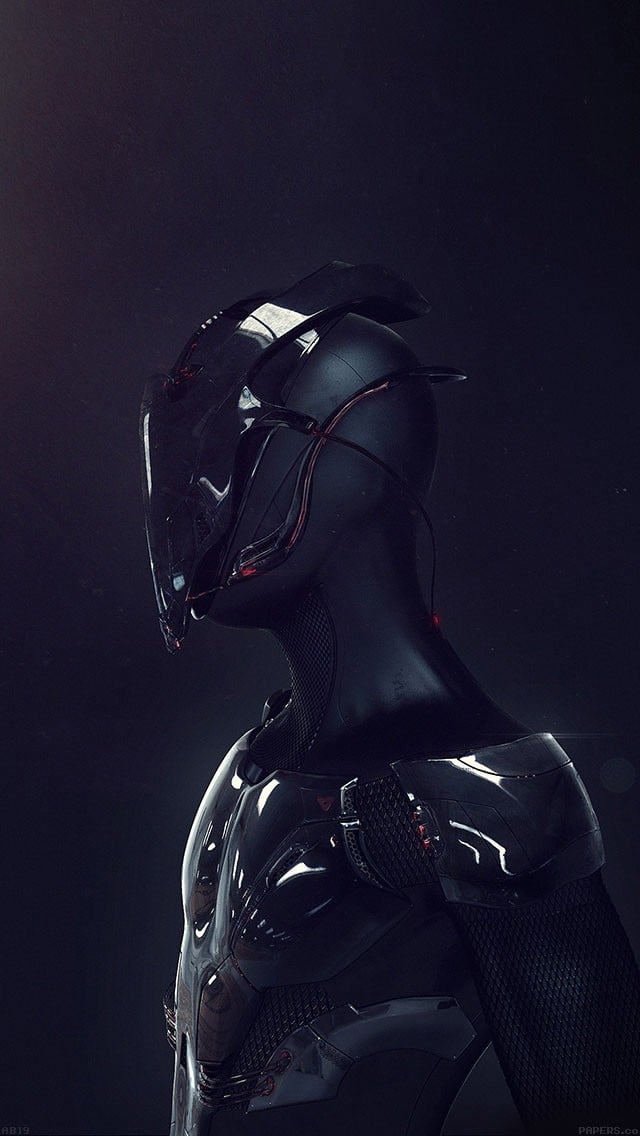 Characters Futuristic-Robot-Body-Armor-Wallpaper