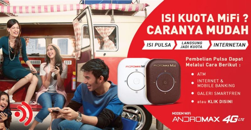 Paket Internet Smartfren MiFi Andromax 4G Terbaru 2019 