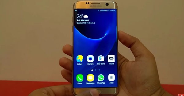 Cara Screenshot Samsung Galaxy S7 Power Home