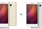 Redmi Note 4X vs Note 4 Pro Feature