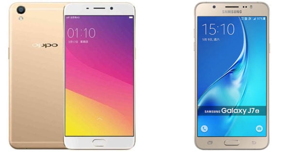 OPPO A37 vs Samsung Galaxy J7 2016, Bagus Mana? | Gadgetren