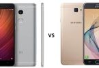 Xiaomi Redmi Note 4 vs Galaxy J7 Prime Feature