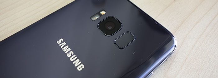Review Samsung Galaxy S8 - Fingerprint