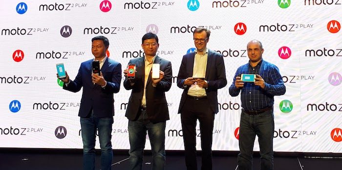 Peluncuran Moto Z 2 Play di Bangkok