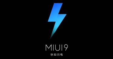 MIUI 9 Logo Black Feature