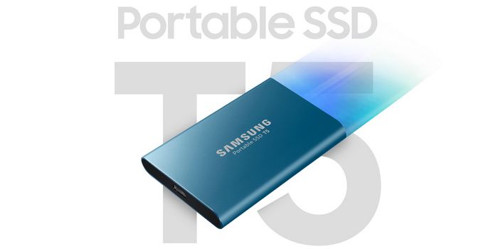 Samsung Portable SSD T5 Header