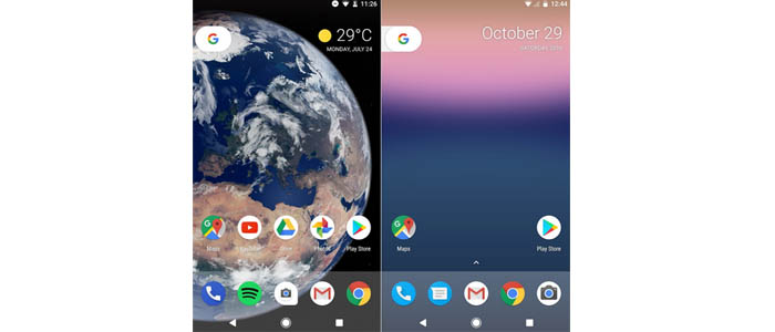 Android One Homescreen