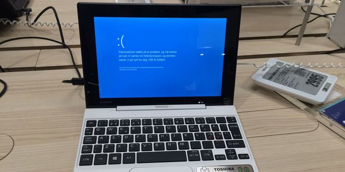 Windows Crash Error Header
