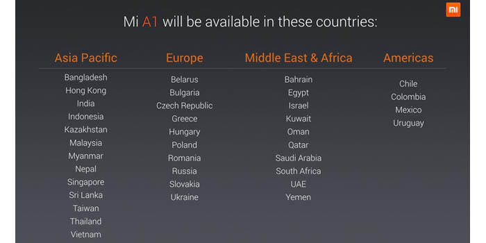Xiaomi Mi A1 Indonesia