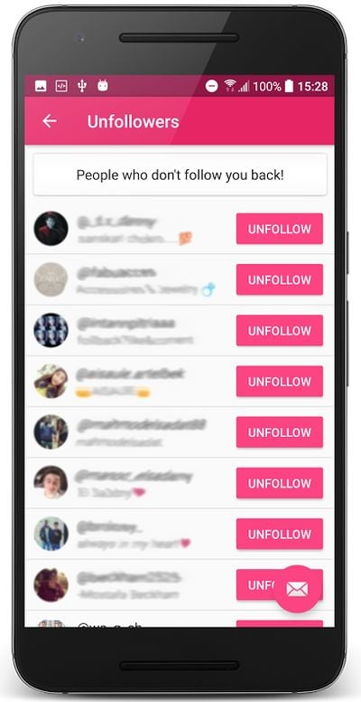 Unfollowers & Ghost Followers for Instagram Aplikasi