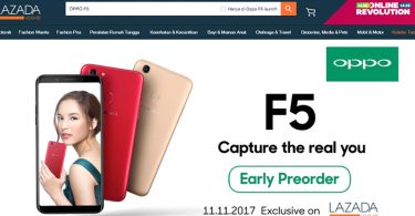 OPPO F5 Lazada Feature