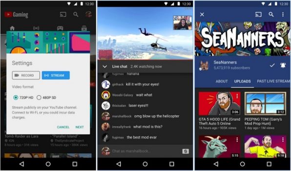 Aplikasi Perekam Layar Ponsel Android Youtube Gaming