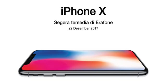 iPhone X 22 Desember 2017