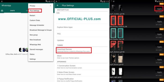 Cara Mudah Mengganti Tema WhatsApp dengan WhatsApp Plus