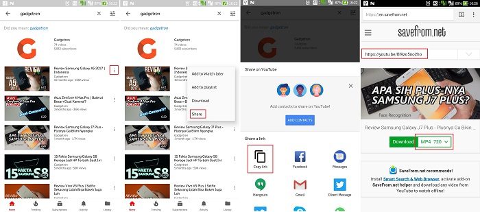 download video dari youtube tanpa aplikasi