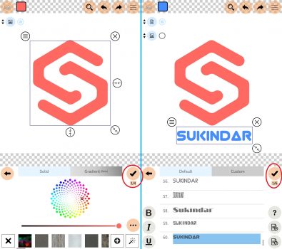 Cara Mengatur Logo di Ponsel Android dengan Logo Maker Plus