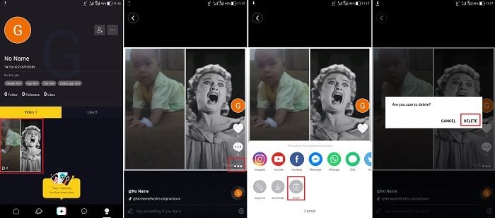 Cara Menghapus Video di Tik Tok