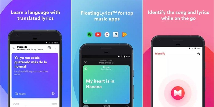 Aplikasi Karaoke Android - Musixmatch