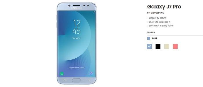 Samsung Galaxy J7 Pro Wide