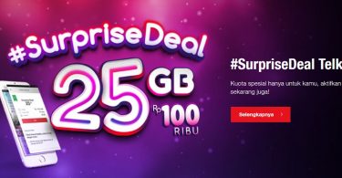Telkomsel 25GB 100 Ribu Featured