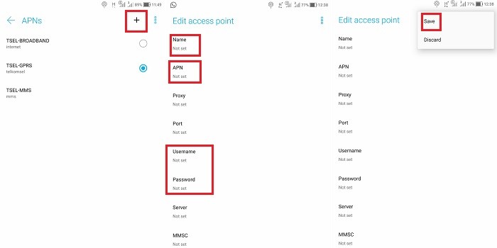 Cara Mengatur APN untuk Mengaktifkan GPRS Telkomsel