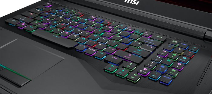 MSI GT75 Titan Keyboard