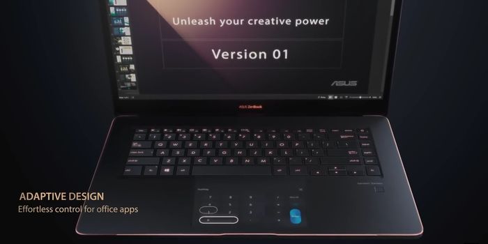 ASUS ZenBook Pro 15 Depan