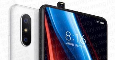 Mi MIX 3 Popup Feature