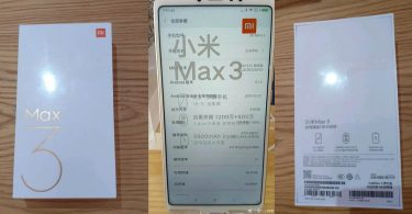 Xiaomi Mi Max 3 Feature Leakz