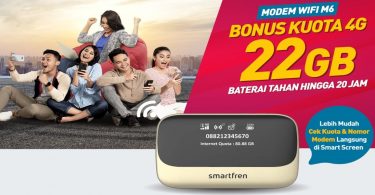 Smartfren modem WiFi M6 Featured