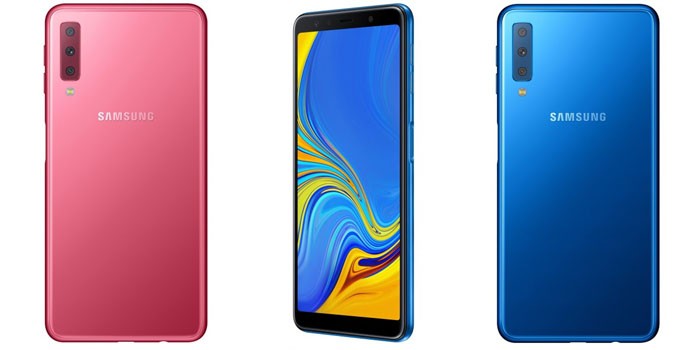 Samsung Galaxy A7 2018 Header