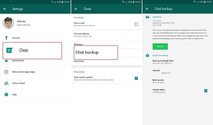 40+ Koleski Terbaik Cara Back Up Chat Whatsapp Ke Hp Baru