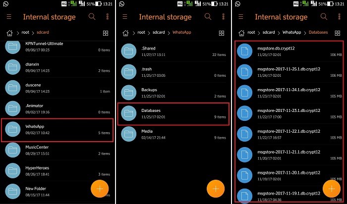 Cara Memindahkan WhatsApp ke HP Baru - Backup local