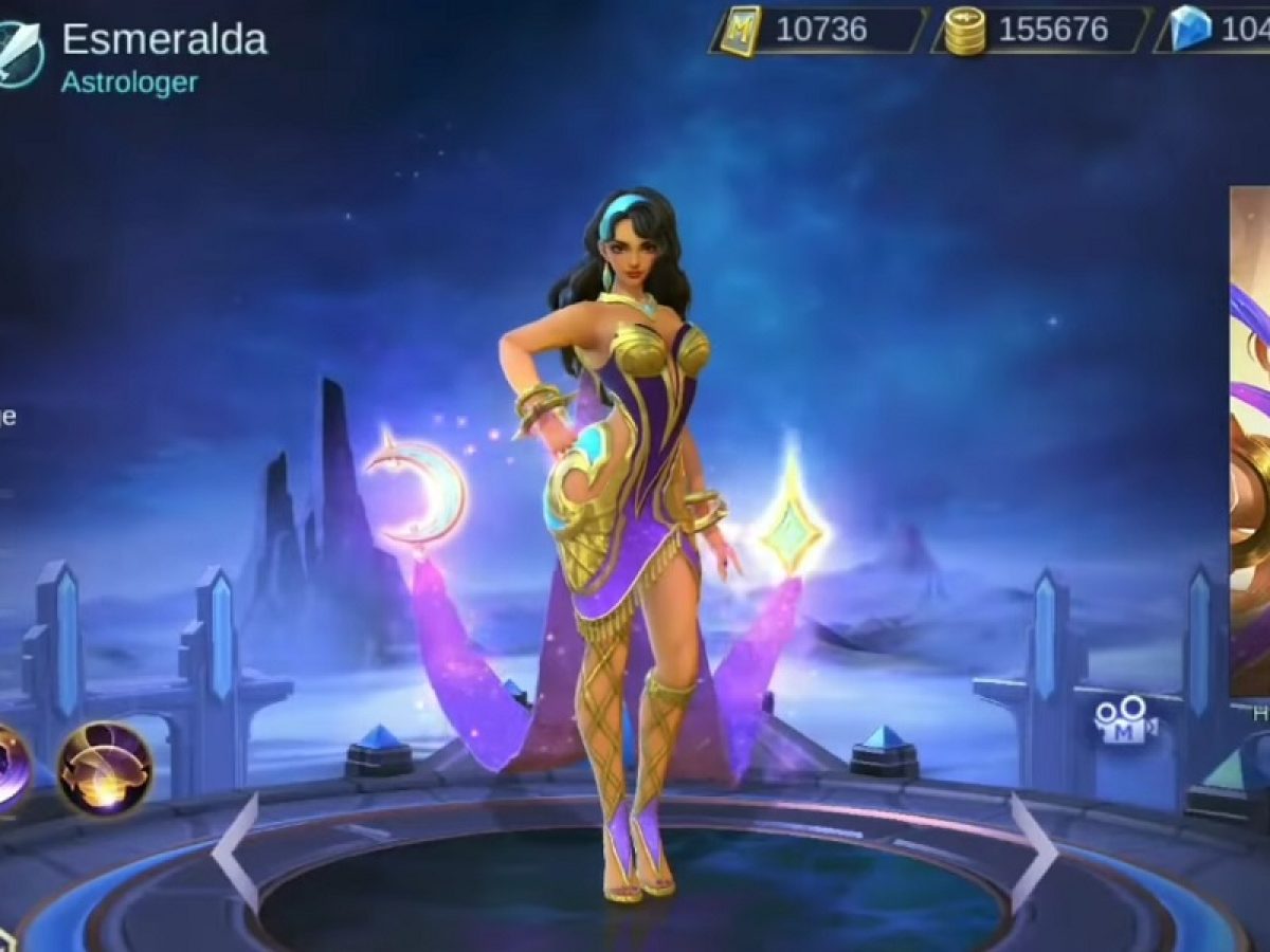 Esmeralda Hero Tank Mobile Legends Yang Bisa Menghancurkan Dan